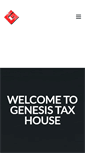Mobile Screenshot of genesistaxhouse.com